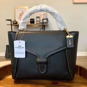 NWT 🖤 Rare Coach Courier Carryall 23
